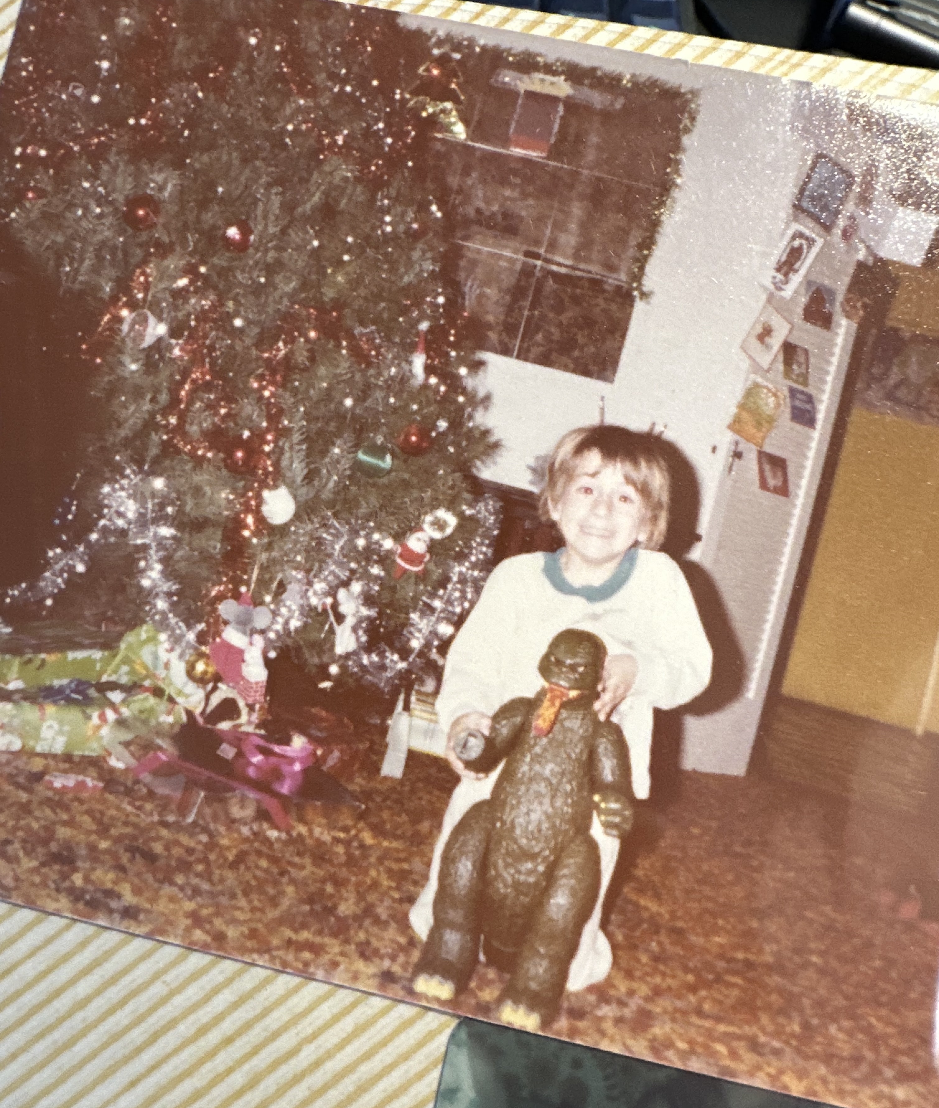 The kid at the keyboard. Where the digital life began.