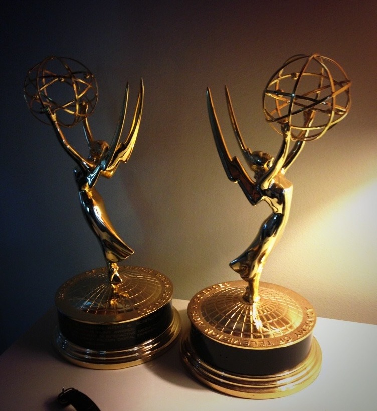 The Emmy awards for Jay Leno's Garage and Late Night with Jimmy Fallon.